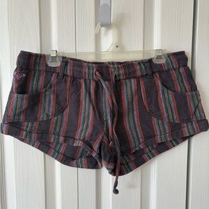 Roxy Knit Striped Shorts